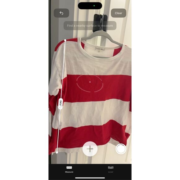 ALEX MILL Francoise Long Sleeve Tee in crimson, Lrg $103 G26 - Picture 9 of 11